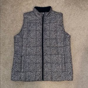 Black and White Vest